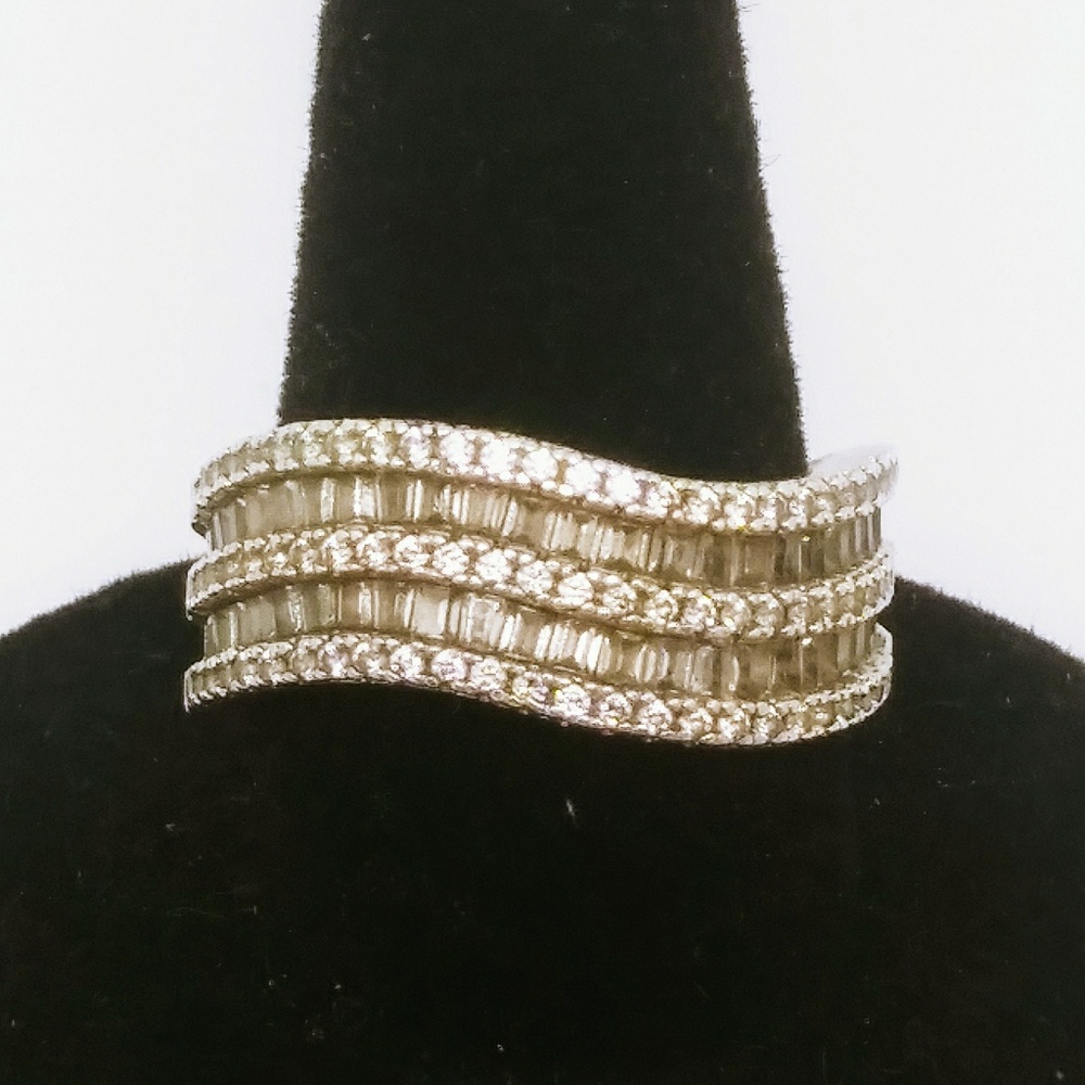 QVC Diamonique ring